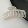 Beige shark clip