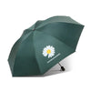 Daisy dark green manual / vinyl parasol