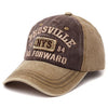 Washed nys baseball cap - khaki / adjustable