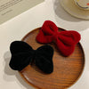 2#【black】bow hairpin