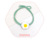 5# poached egg rubber band-green