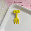 Yellow bow fork