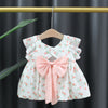 Floral skirt with bow y / 70cm