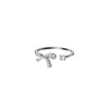Silver / adjustable opening