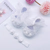 Princess shoes white + hair band / 11 yards
