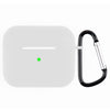 Translucent white / new airpods 3 [silicone one-piece buckle]