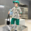Green suit / 110cm