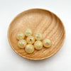 Gilt luminous straight hole ball - champagne