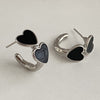 Pair of stud earrings / 925 silver