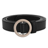 B104-black silver single circle