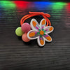 Flower orange headband