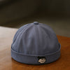 Little boy's purple gray / 5 months-3 years old (hat circumference 45-51cm)