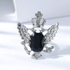 Black gem eagle silver