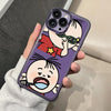 Big ears picture - transparent purple / iphone 14