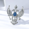 Dripping oil eagle silver