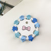 10 cards - star blue / plastic/resin