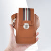 Single layer yellow brown + card position / 19*10.5cm 7.2 inches