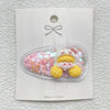 5# pink clip+hello kitty / packing bag with paper card