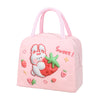 Pink strawberry bunny