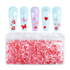 2g bag mixed red series sequins 1