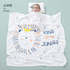 Pure bamboo lion / 110*110cm