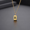 R-gold-necklace length 45cm