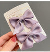 Bowknot hairpin [lavender] 2 pieces