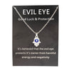 Blue eye silver chain