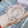 Double bell bracelet