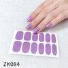 Zk084 / nail sticker + nacho