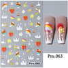 Micro-carved three-dimensional stickers pro063 (cardboard packaging) / normal specifications