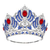 White k red + blue crystal