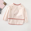 Tpu long sleeve pink flower / the original size s size is suitable for babies from 6 months to 12 months