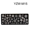 Yzw-m15 / 100*40mm blue film white background