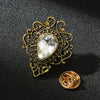 White gold jewel