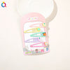 Card bb clip-fruit macarons