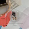 Epoxy bracket - heart mirror bow