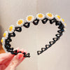 1 white sun headband
