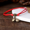4#red rope bell