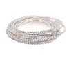 No. 6 claw chain - 1 silver ab