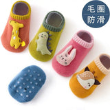 Baby floor socks autumn and winter warm dispensing non-slip baby toddler socks cute doll children socks manufacturers wholesale