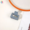 4cm small square - frosted blue gray / qiyue factory direct sales