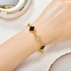 18k gold + black