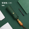 Wooden handle army green (16 bones)