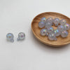 Fine glitter luminous jelly hanging hole-blue