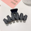 N letter black