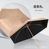 Small golden umbrella 40% off ink black