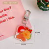 2# bear bell pendant / individual package
