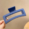 13cm rectangular - navy blue