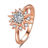 Star ring [rose gold] / adjustable opening
